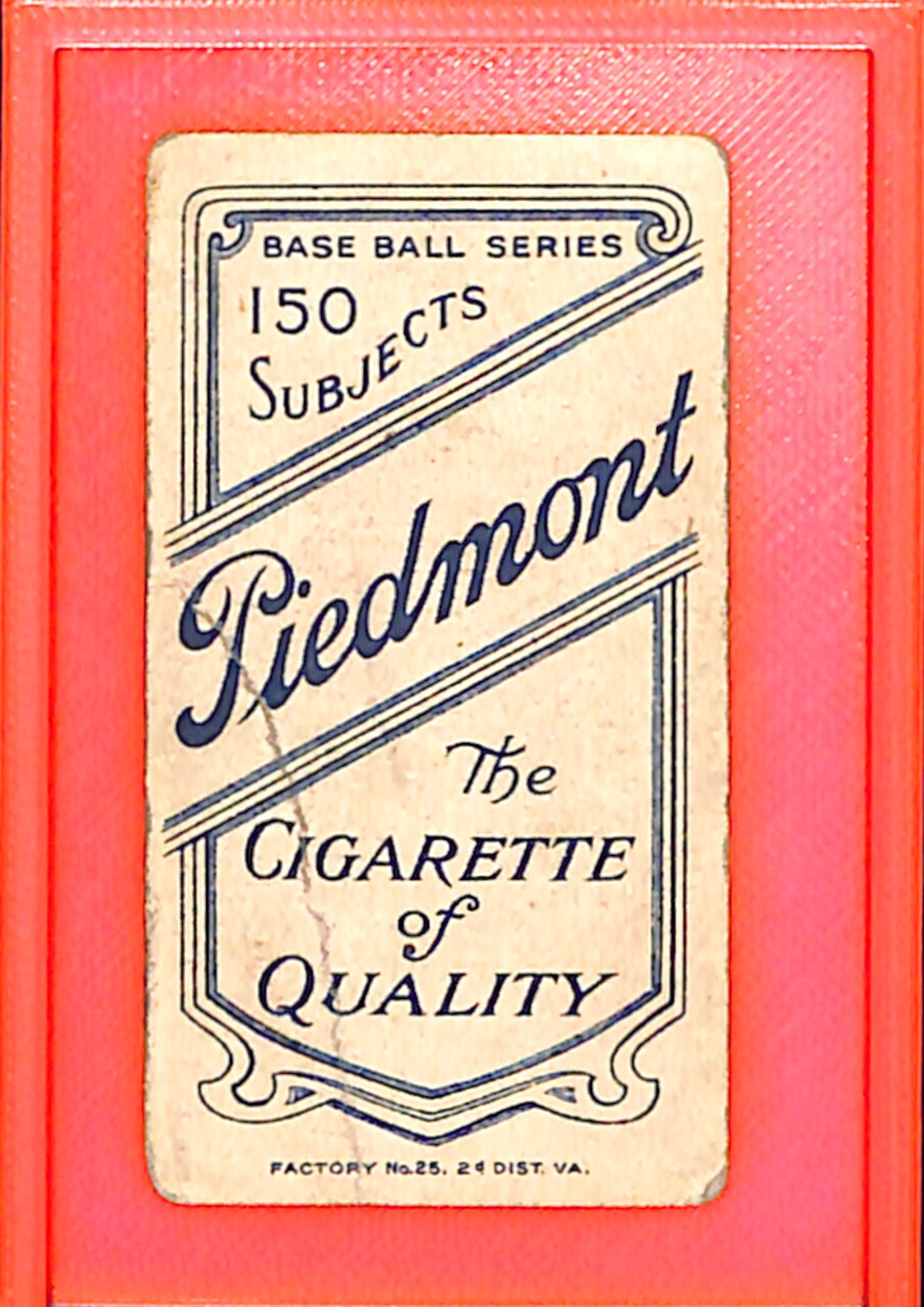 1909-11 T206 Jim Delehanty -throwing Washington Senators PIEDMONT 350 VG