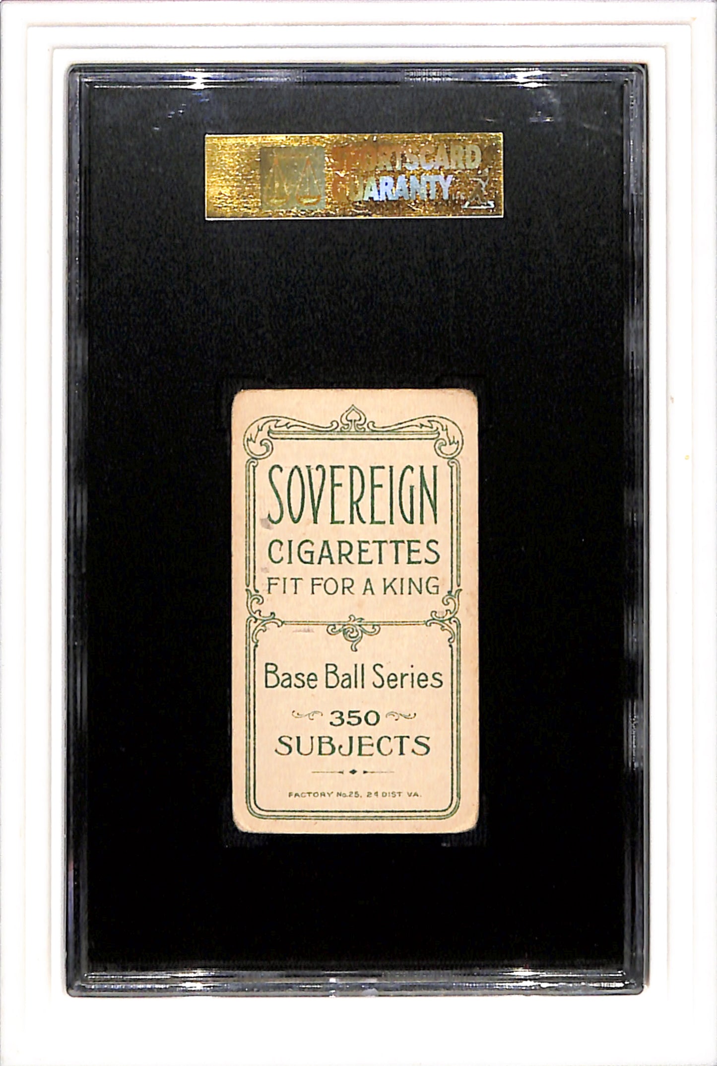 1910 T206 Sovereign 350 Ty Cobb Bat On Shoulder SGC 3