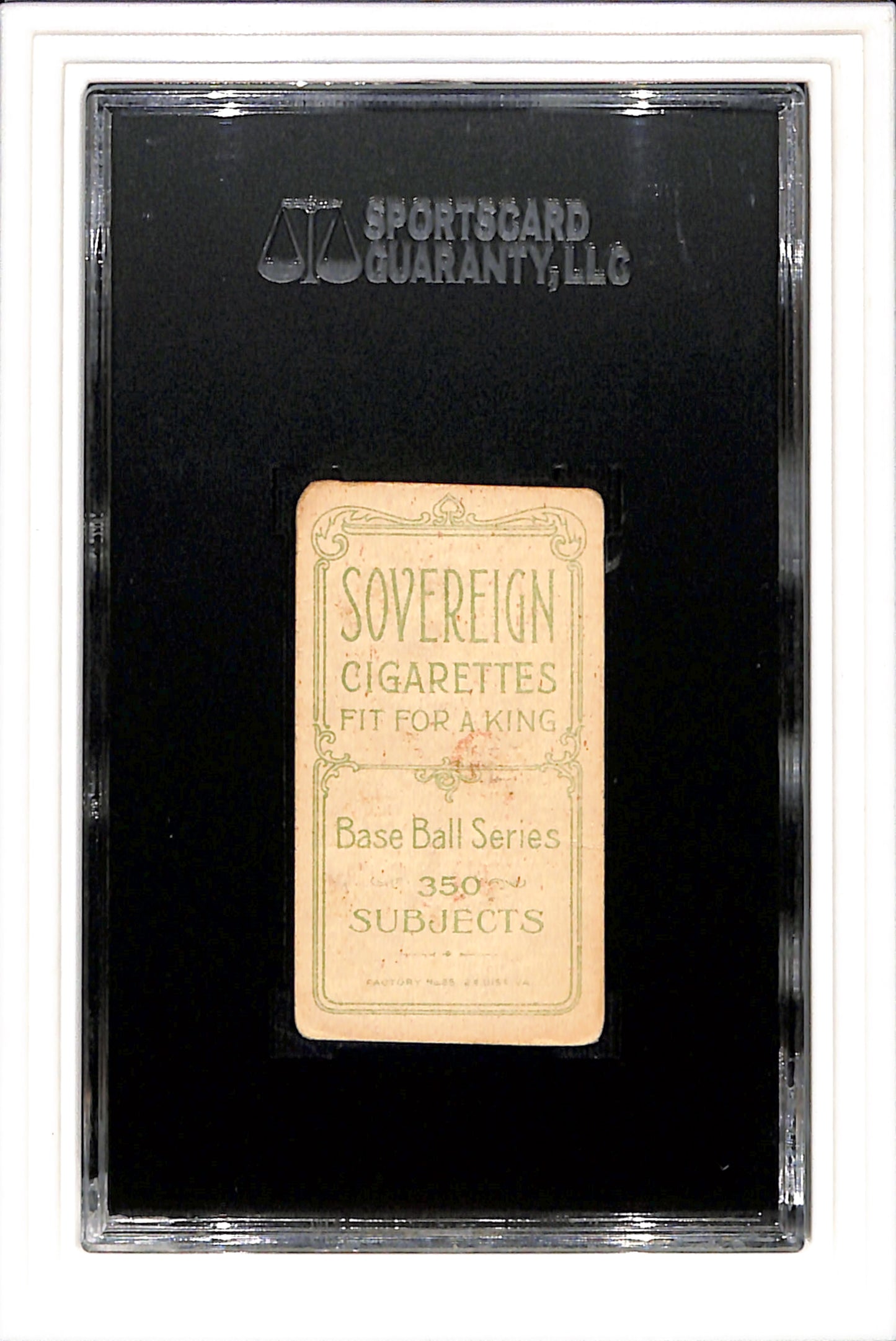 1909-1910 T206 Lefty Leifield SGC 3 Sovereign 350