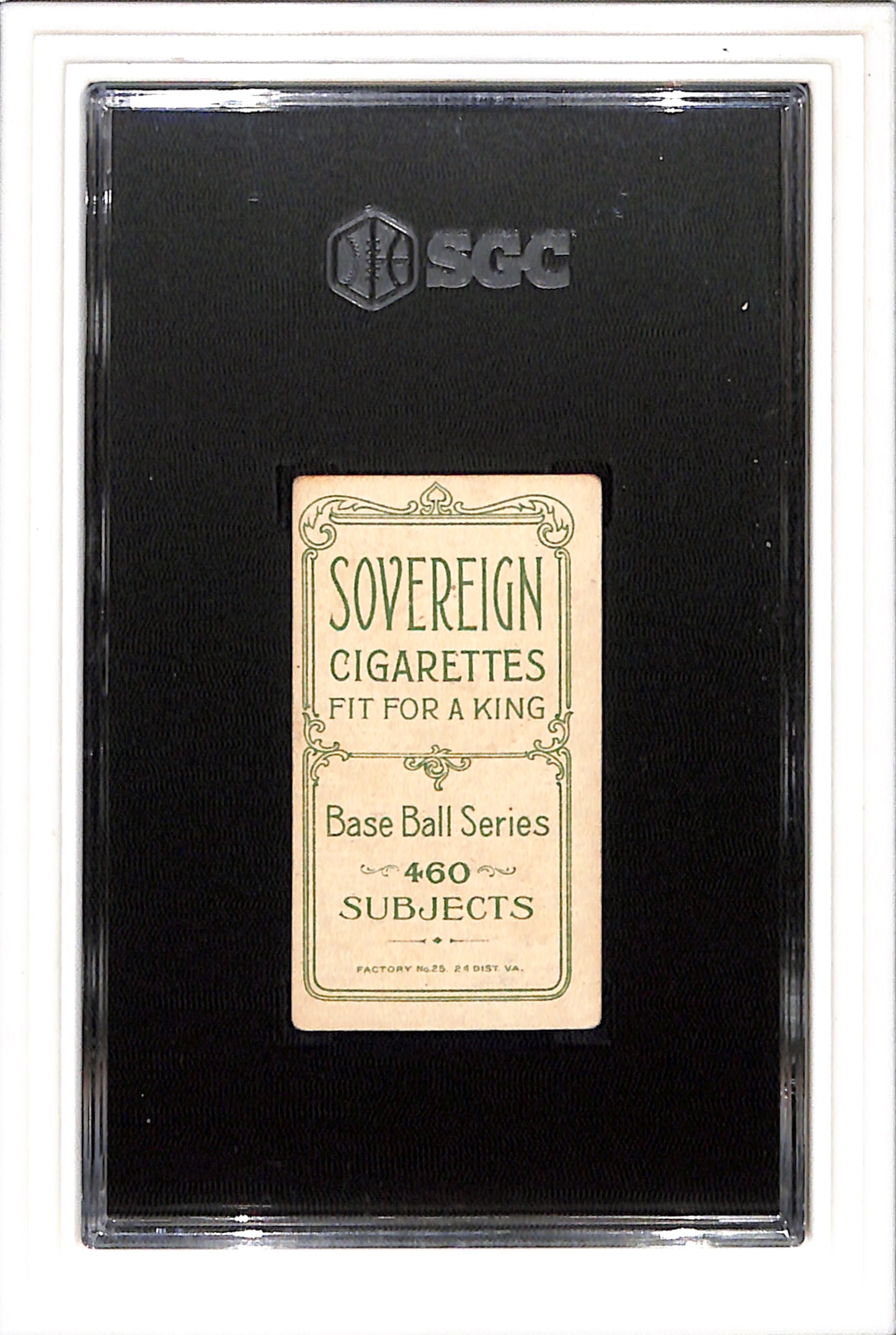 1909-11 T206 Howie Camnitz Sovereign SGC 3 SN 2301754