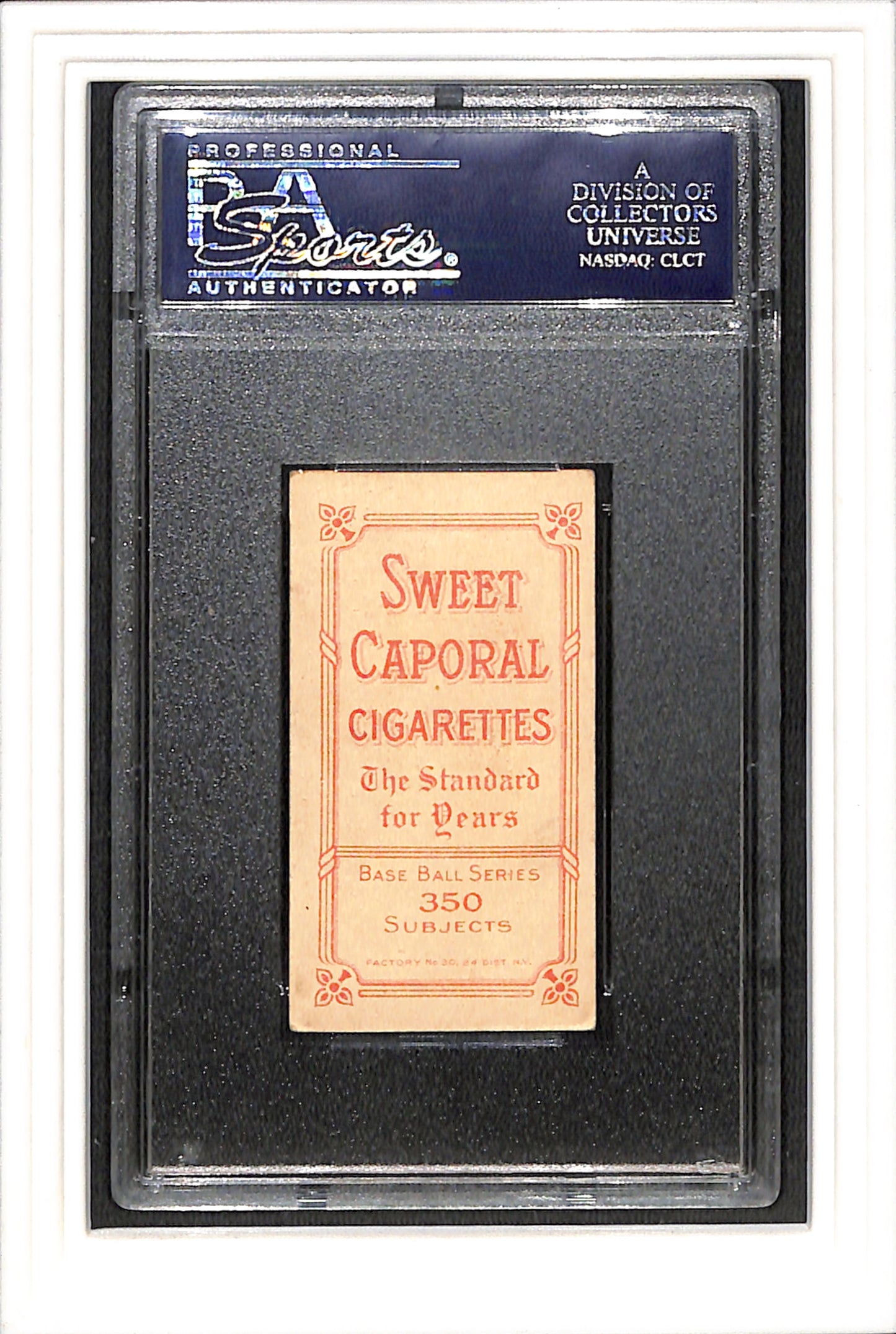 1909 T206 Jerry Downs Portrait Pink PSA 4.5 SN 22871513