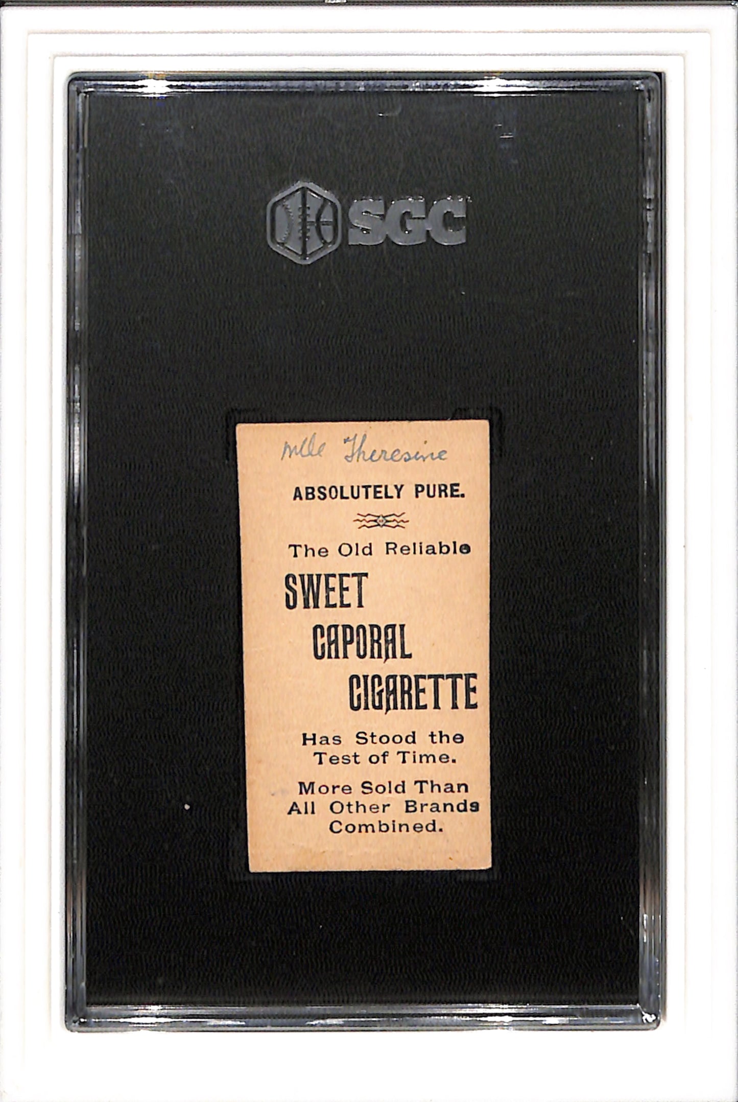 1884 SWEET CAPORAL N245 MLLE THERESINE ACTORS ACTRESSES SGC 1