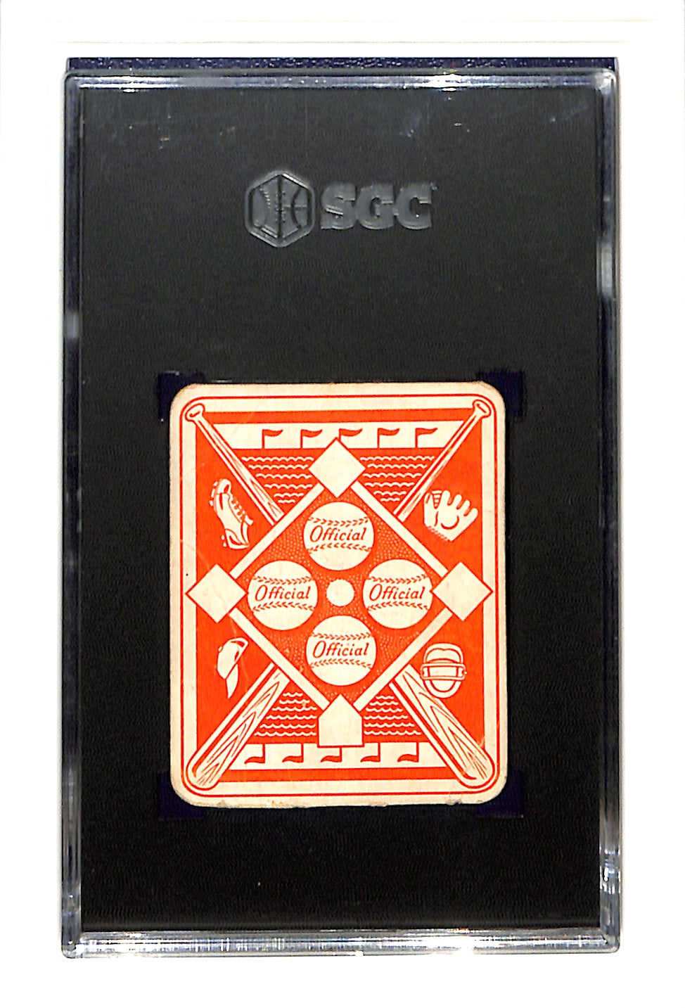 1951 Topps Red Back #30 Warren Spahn SGC 1.5