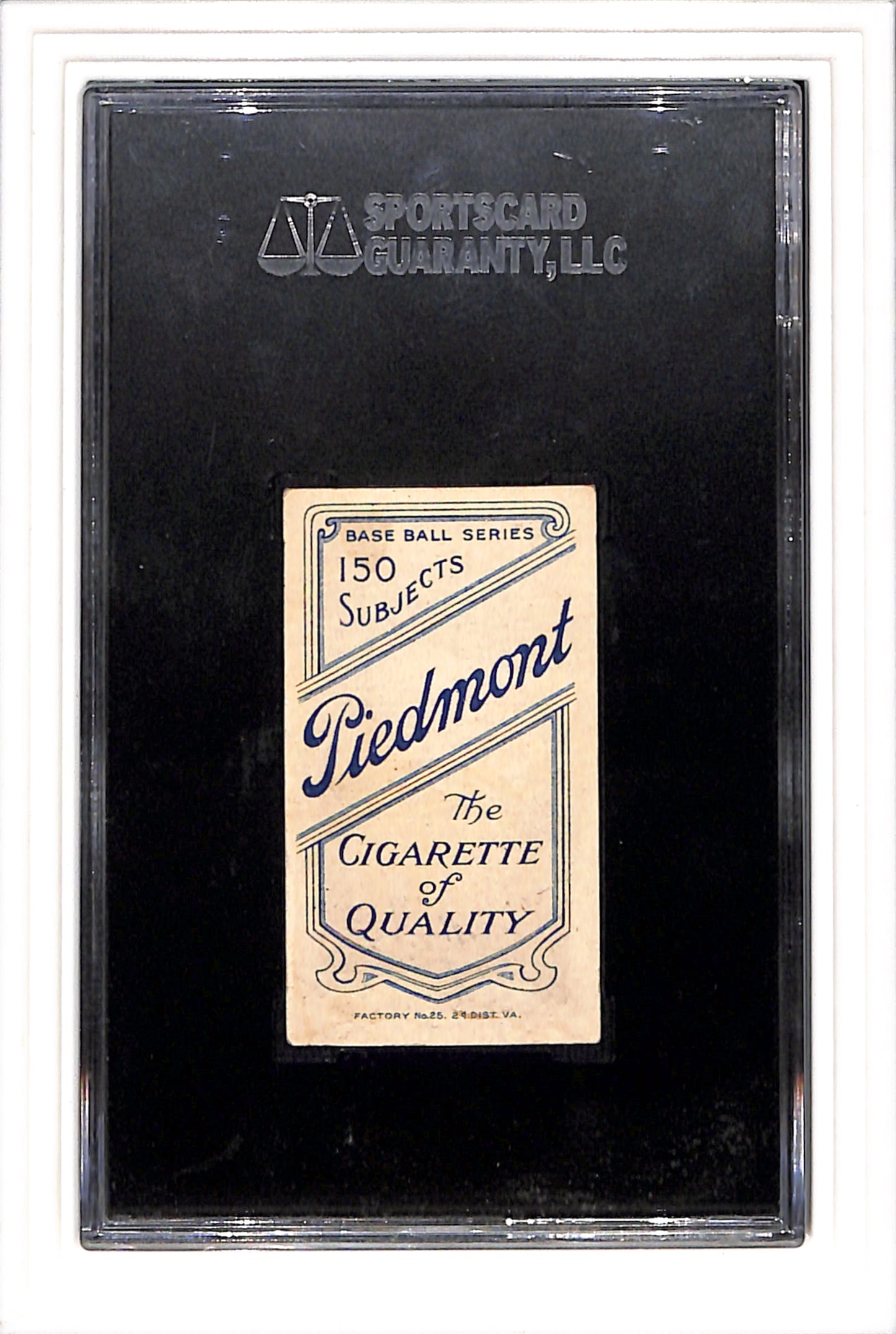 1909 T206 Wildfire Schulte Front View SGC 4