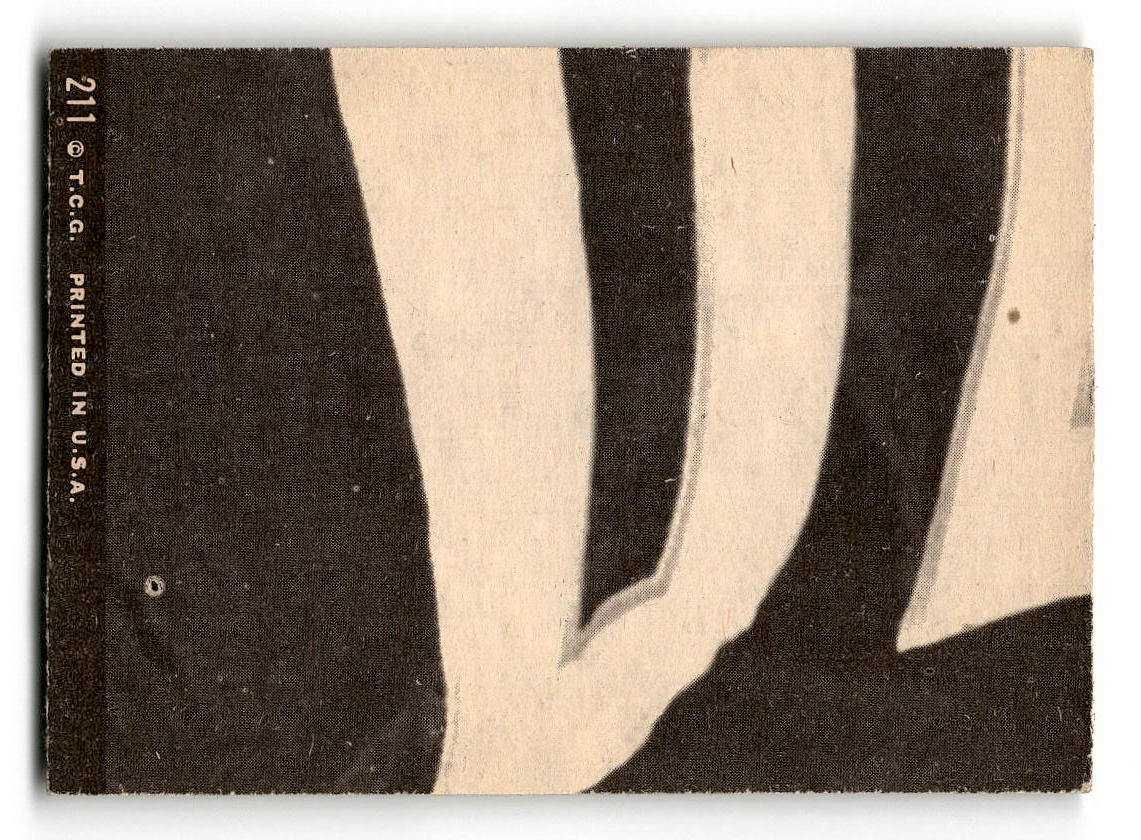 1969 Topps #211 Tom Sestak Buffalo Bills VG