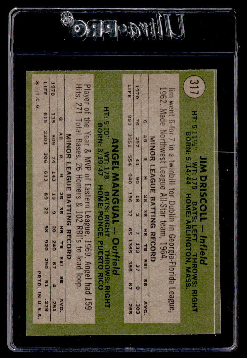 1971 Topps #308 St. Louis Cardinals EX