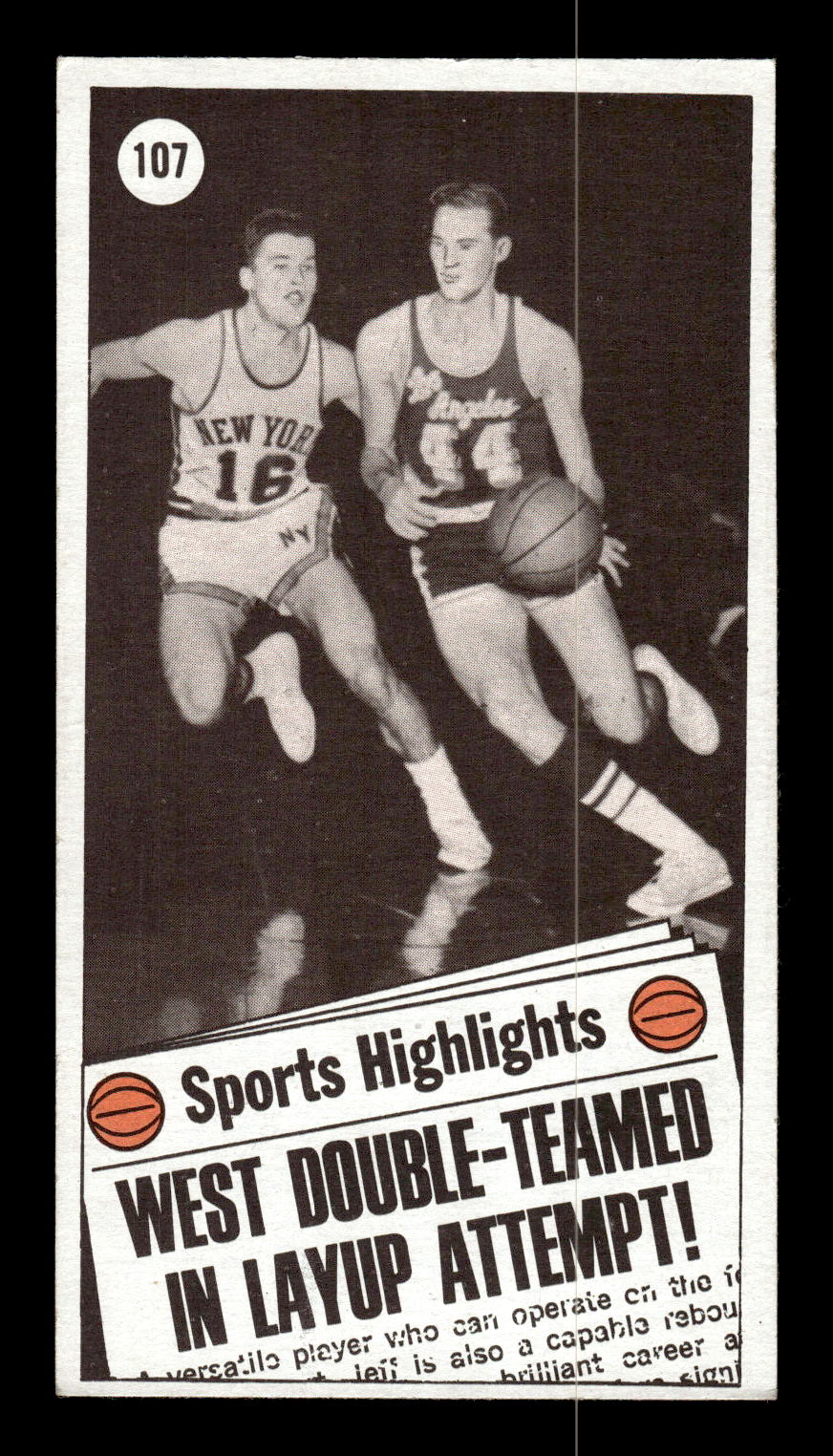 1970-71 Topps #107 Jerry West Excellent HOF-10002114