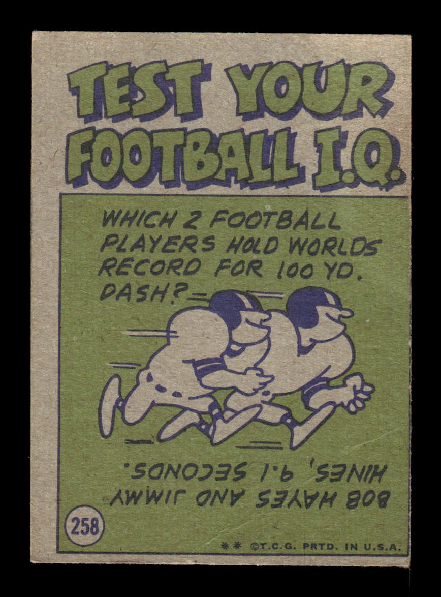 1972 Topps #258 Bob Lee Very Good HOF-10002588