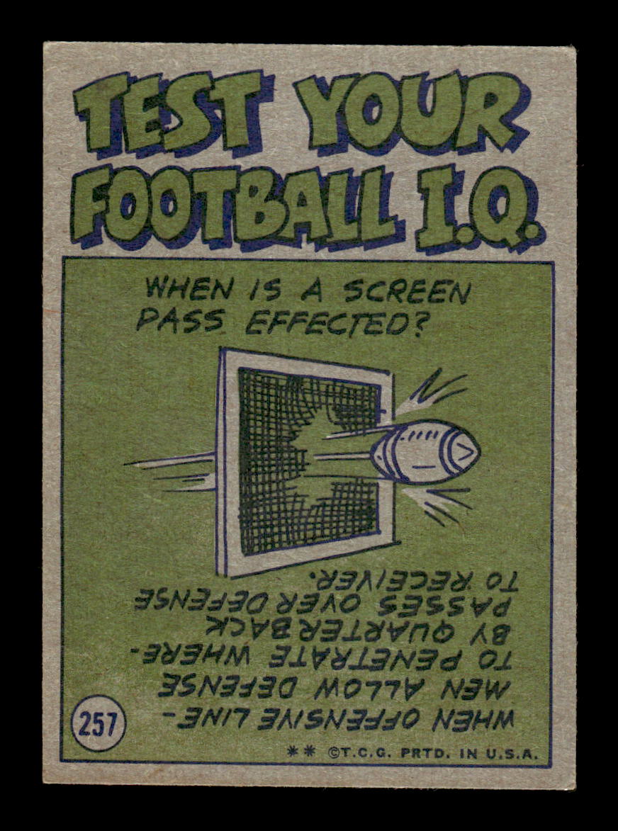 1972 Topps #257 L.C. Greenwood Very Good HOF-10002622