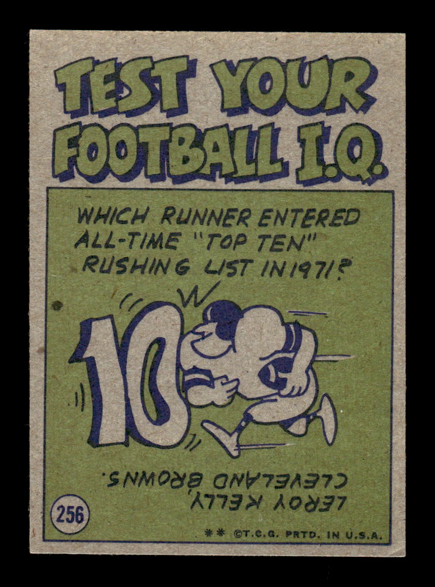 1972 Topps #256 Don Horn Very Good HOF-10002644