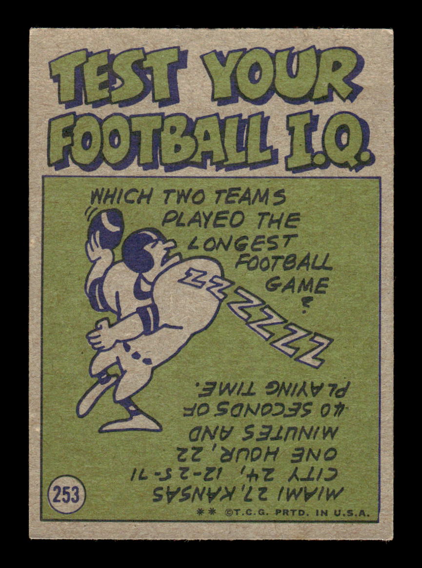 1972 Topps #253 Duane Thomas Very Good HOF-10002657