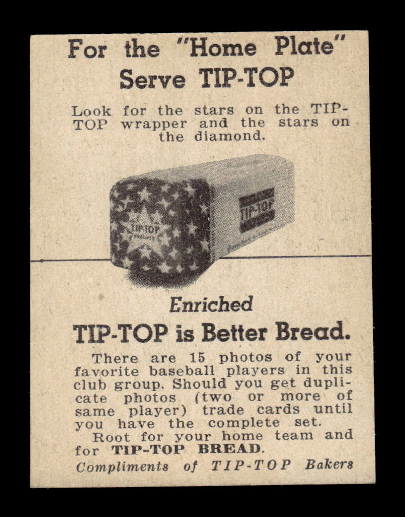 1947 Tip Top (D323) #NNO Joffre Cross Poor HOF-10002882