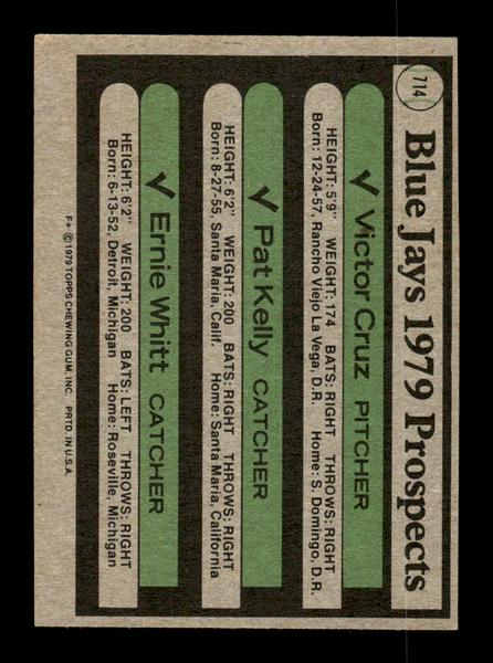 1979 Topps #714 Blue Jays 1979 Prospects EXMT PACK FRESH HOF-10004791
