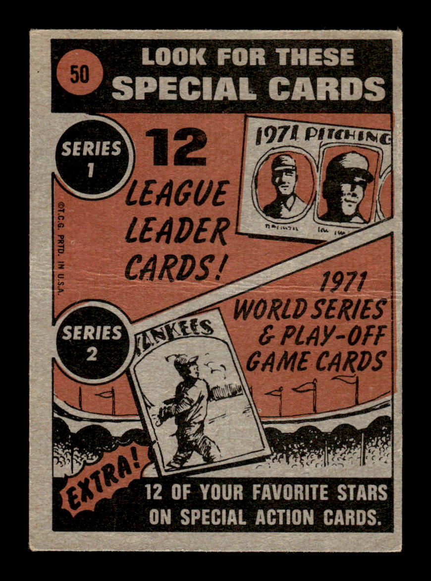 1972 Topps #50 Willie Mays San Francisco Giants Poor HOF10009722