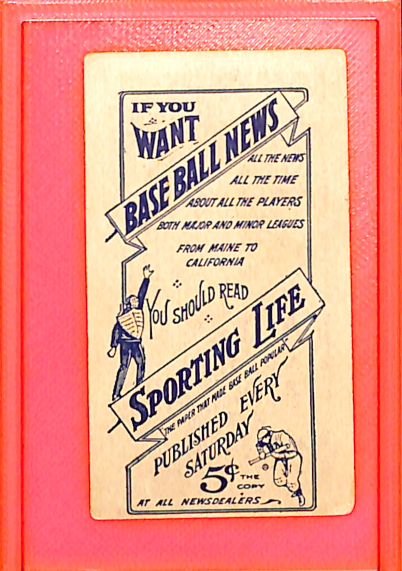 1910-11 Sporting Life M116 William Heitmuller Philadelphia VG HOF10010693
