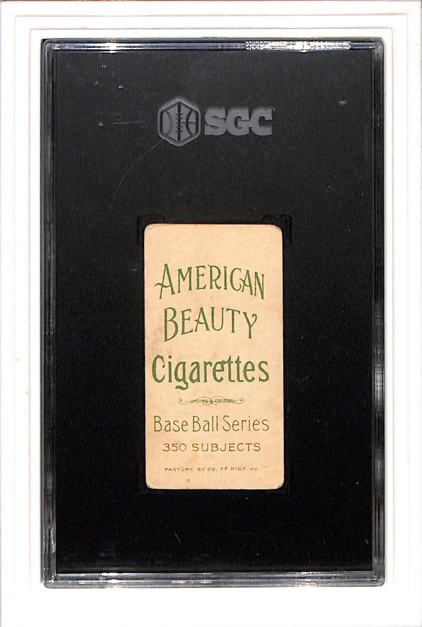 1910 American Beauty T206 Nichols Simon Batting SGC 1.5 SN 8814033