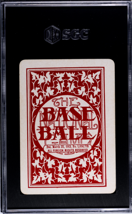 1913 National Game # Joe Tinker SGC 4 SN 9585625