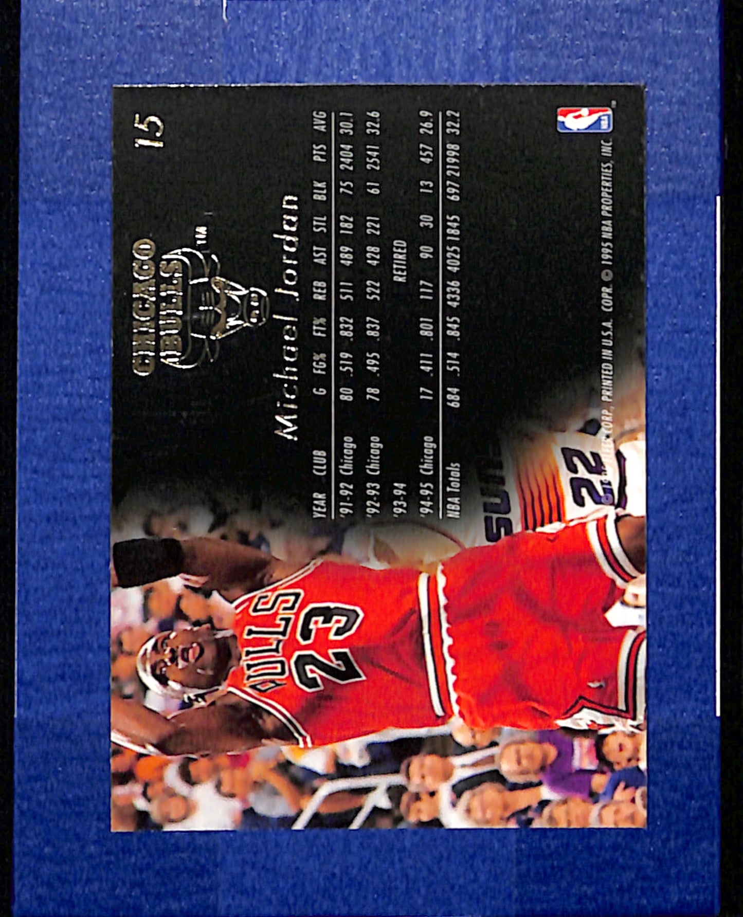 1995-96 Flair #15 Michael Jordan Chicago Bulls NMT CS26014430