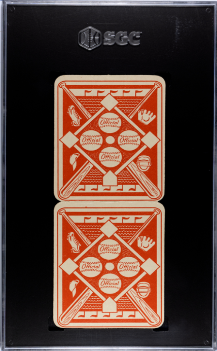 1951 Topps Red Back Panel #11/24 Bauer/Hermanski SGC 5 SN 9038819