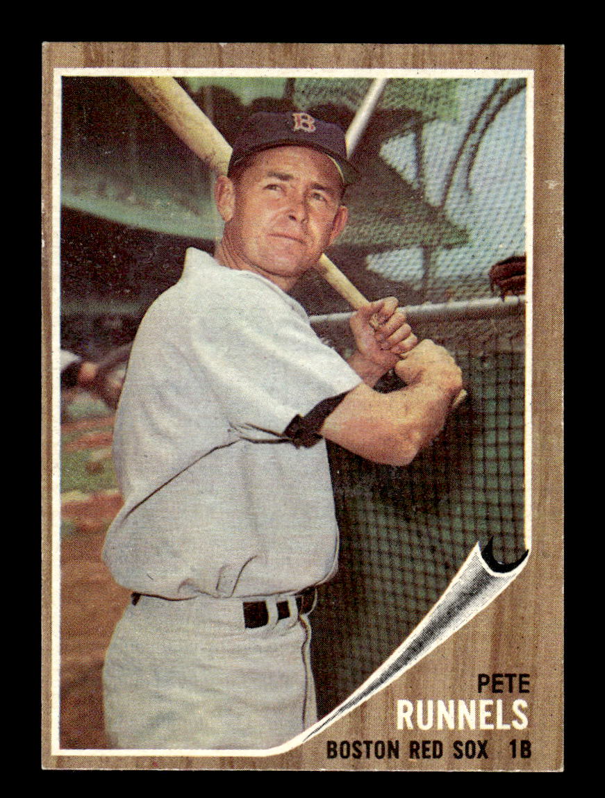 1962 Topps #3 Pete Runnels Boston Red Sox EX CS26014567