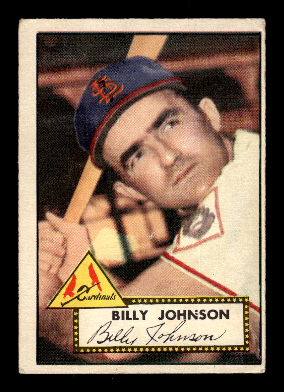 1952 Topps #83 Billy Johnson St. Louis Cardinals LOW GRADE CS26014758
