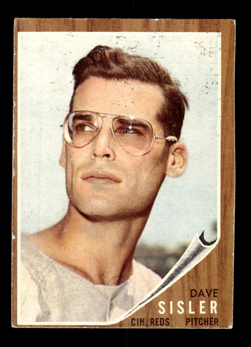 1962 Topps #171a Dave Sisler Cincinnati Reds EX CS26014810