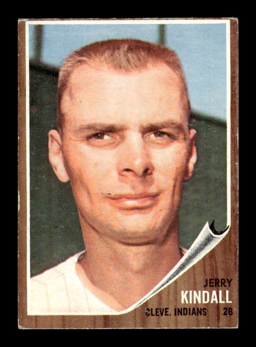 1962 Topps #292 Jerry Kindall Cleveland Indians EX CS26015069