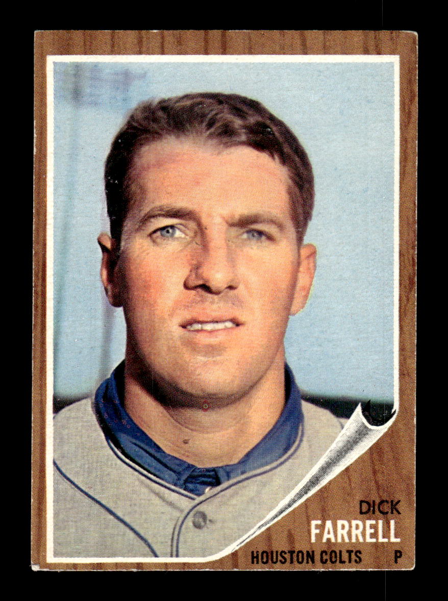 1962 Topps #304 Dick Farrell Houston Colt .45s EX CS26015080