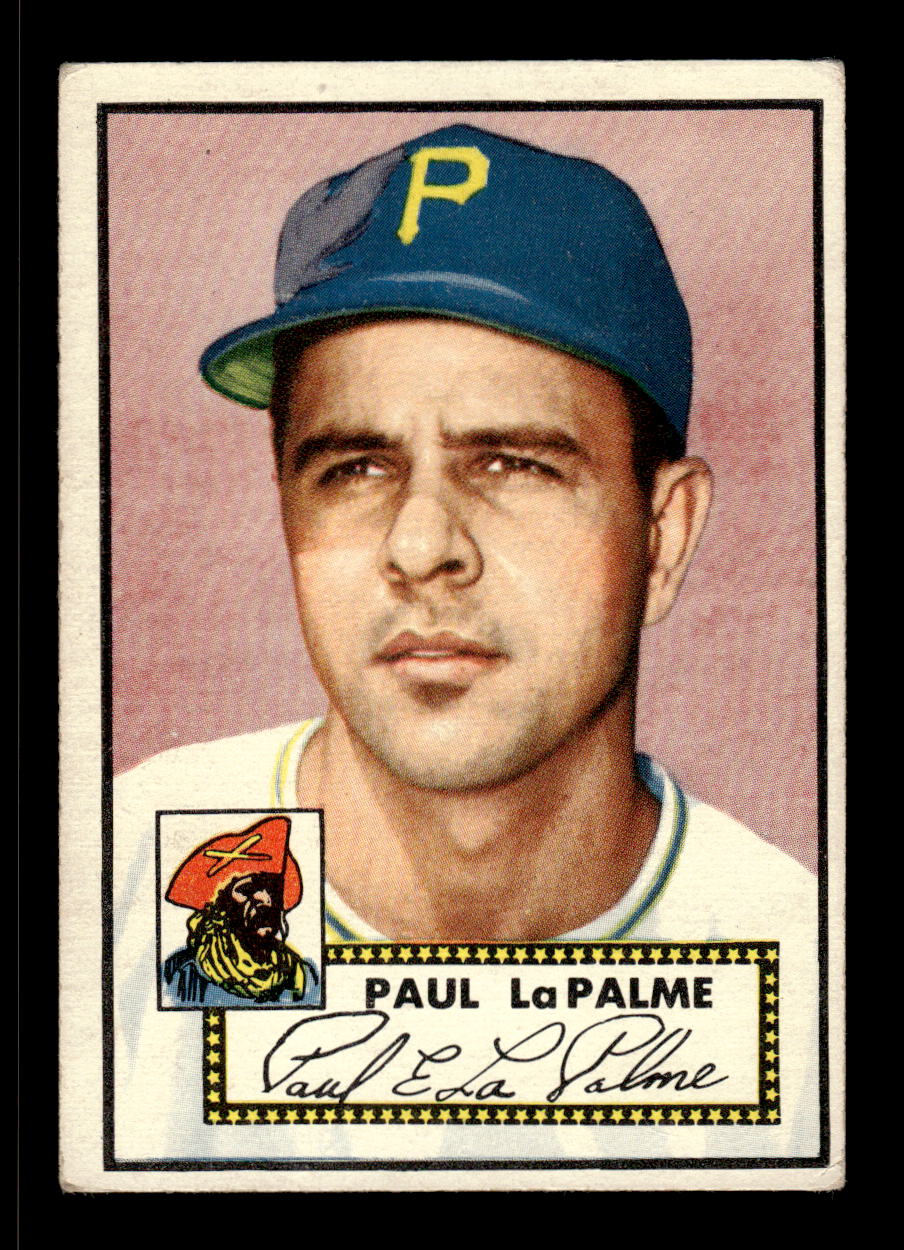 1952 Topps #166 Paul LaPalme Pittsburgh Pirates VG CS26015136