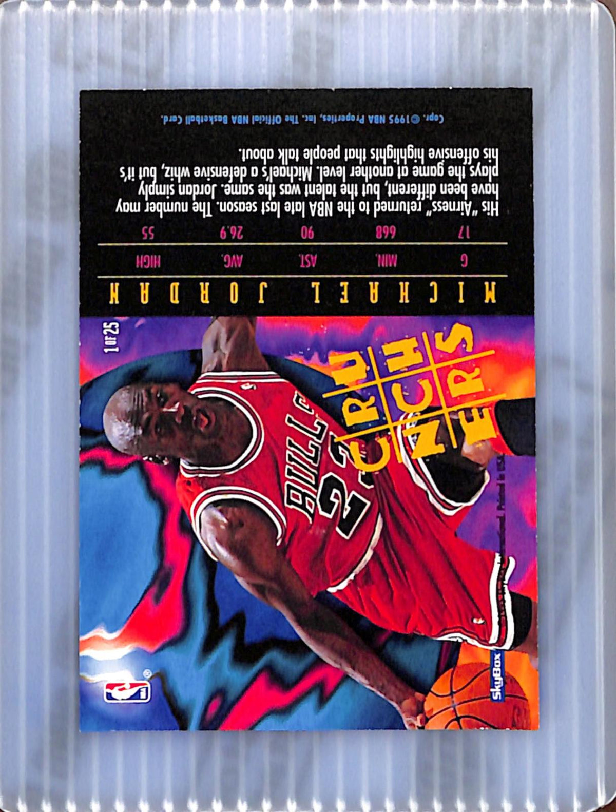 1995-96 Hoops #1 Michael Jordan Bulls NMT CS26018716