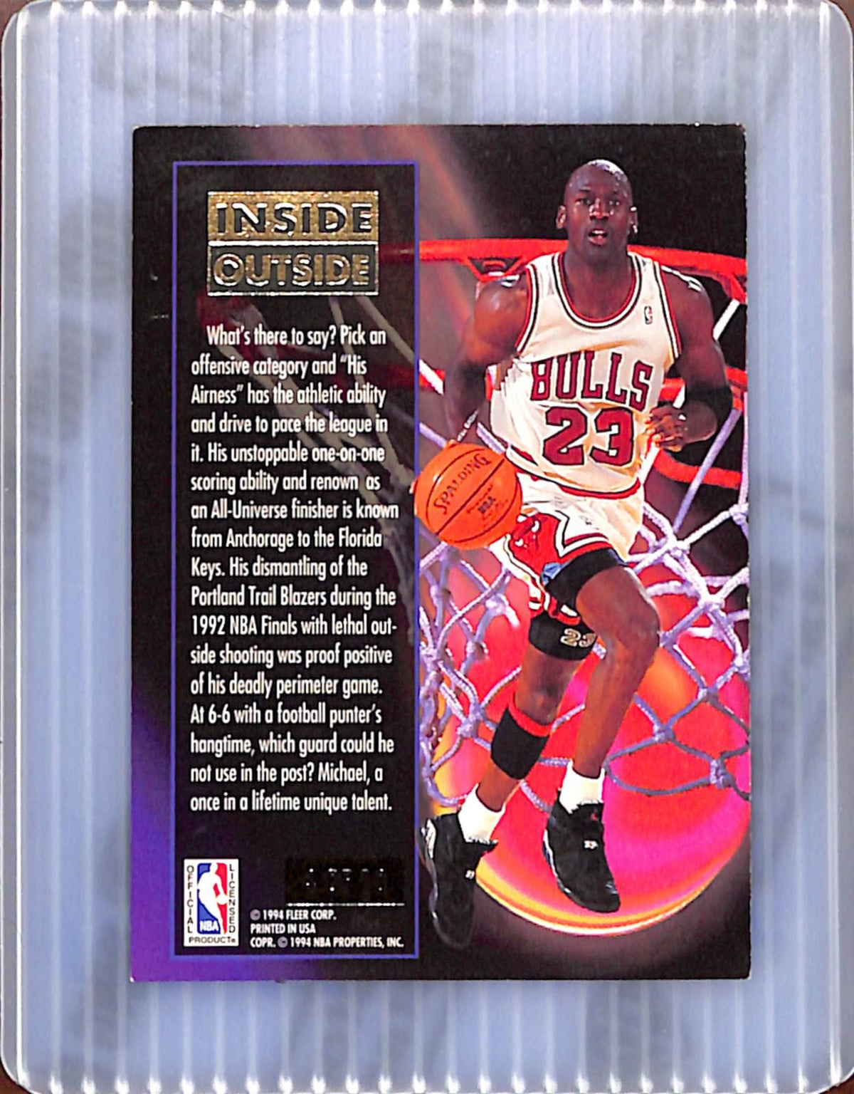 1993-94 Ultra #4 Michael Jordan Bulls NMT CS26018726
