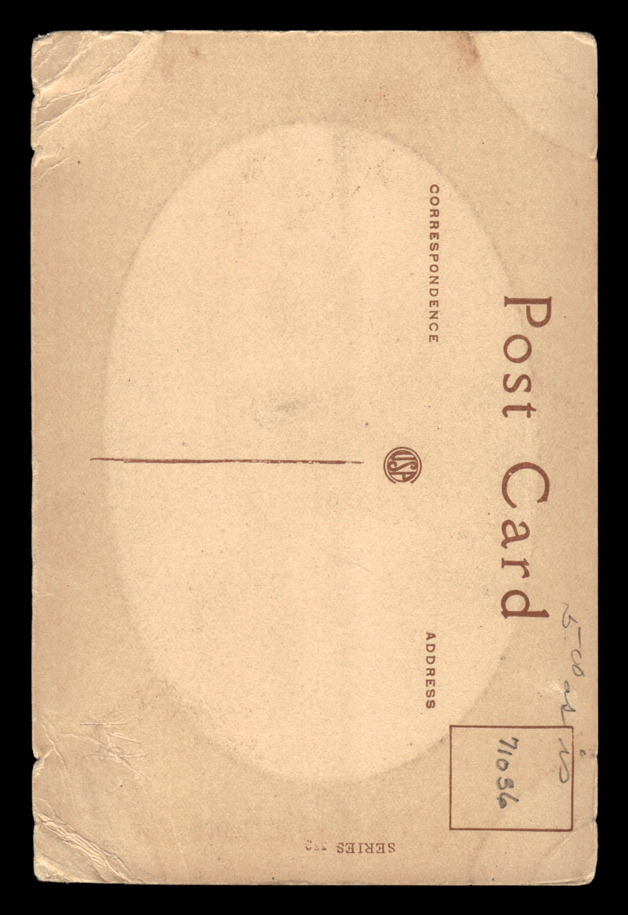 1910 PC798-10 Type 2 Baseball Lovers F.G. Henry Roth & Langley "Striker Up"