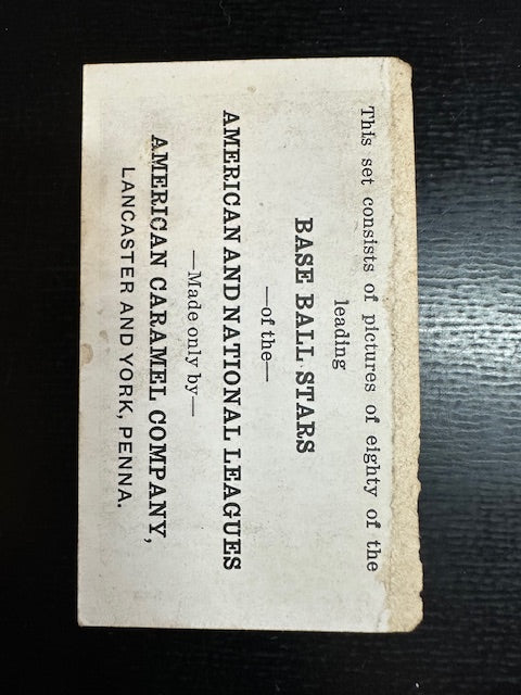 1921 E121 American Caramel Amos Strunk - Chicago White Sox - Poor