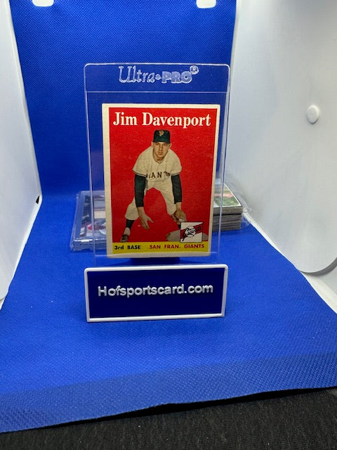 1958 Topps #413 Jim Davenport EX