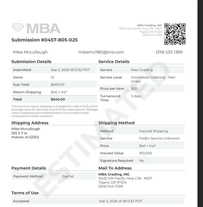 MBA SUBMISSION