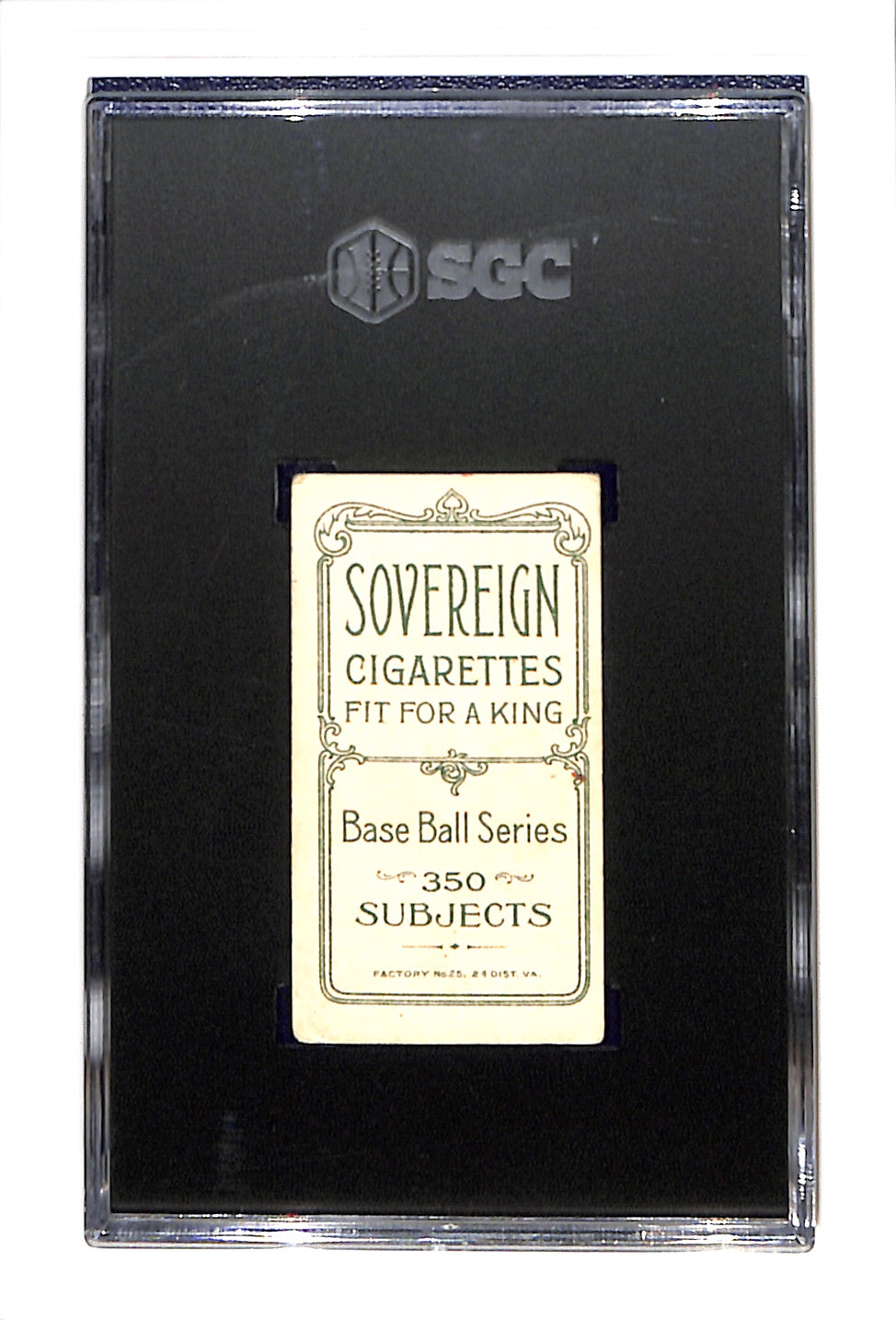 1909-1910 T206 Herbie Moran SGC 3 Sovereign 350