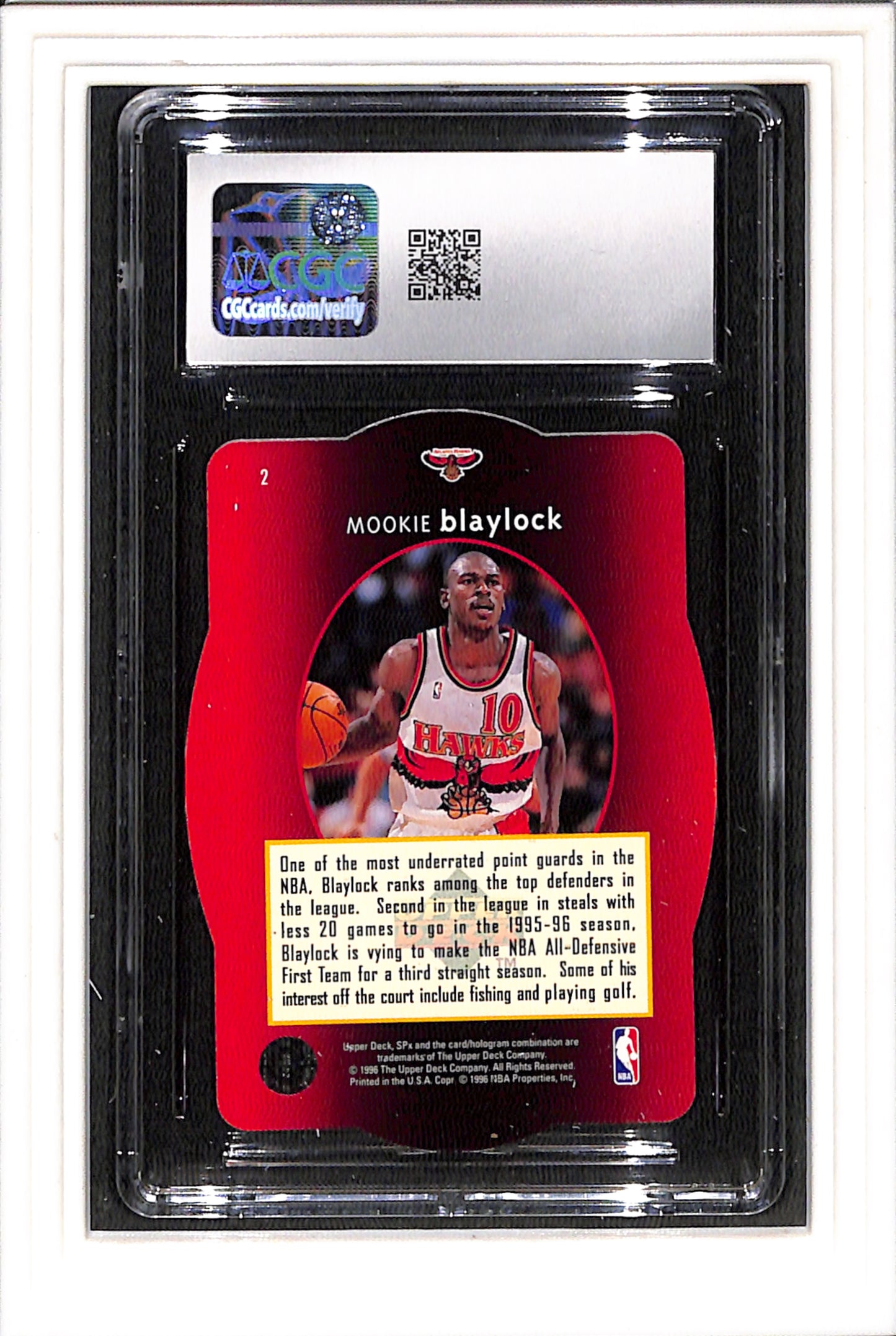 1995-96 Upper Deck SPX Gold 50 card Graded Set - Jordan