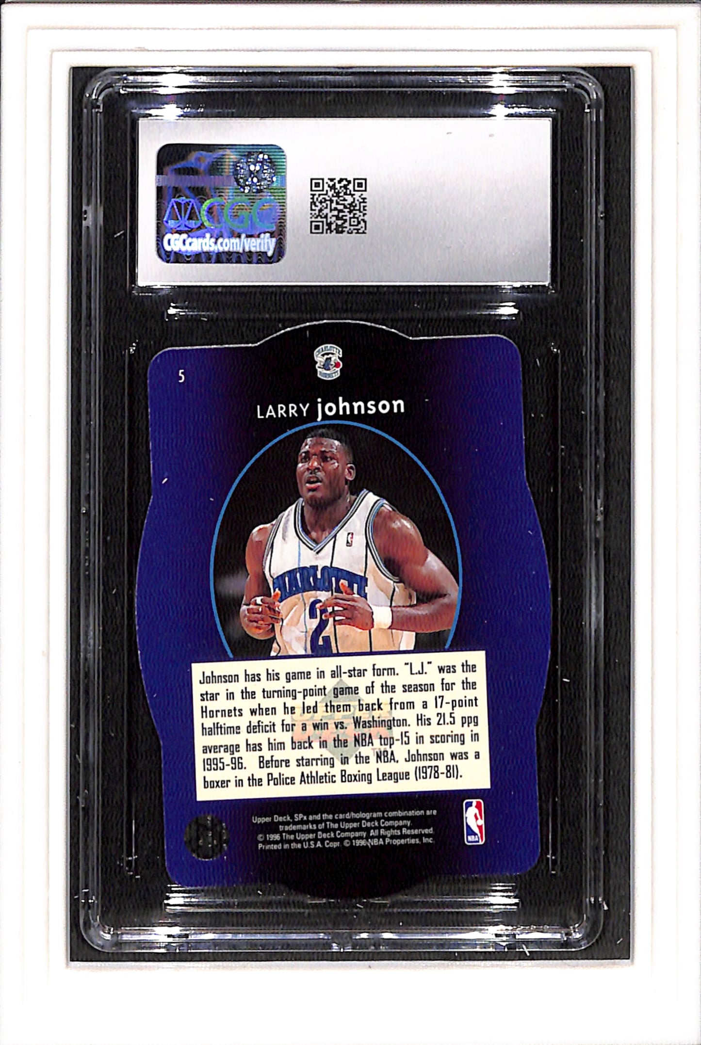 1995-96 Upper Deck SPX Gold 50 card Graded Set - Jordan