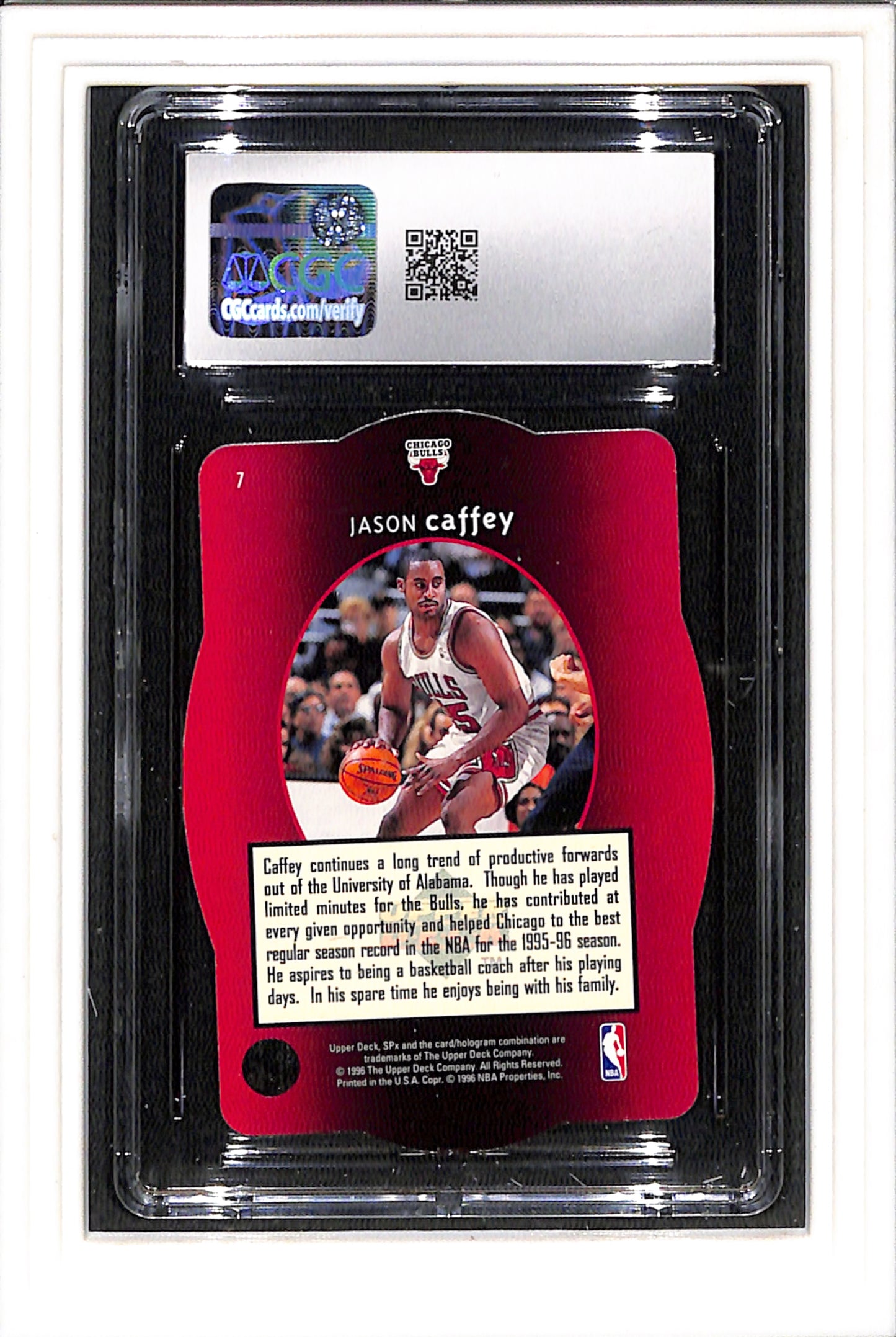 1995-96 Upper Deck SPX Gold 50 card Graded Set - Jordan