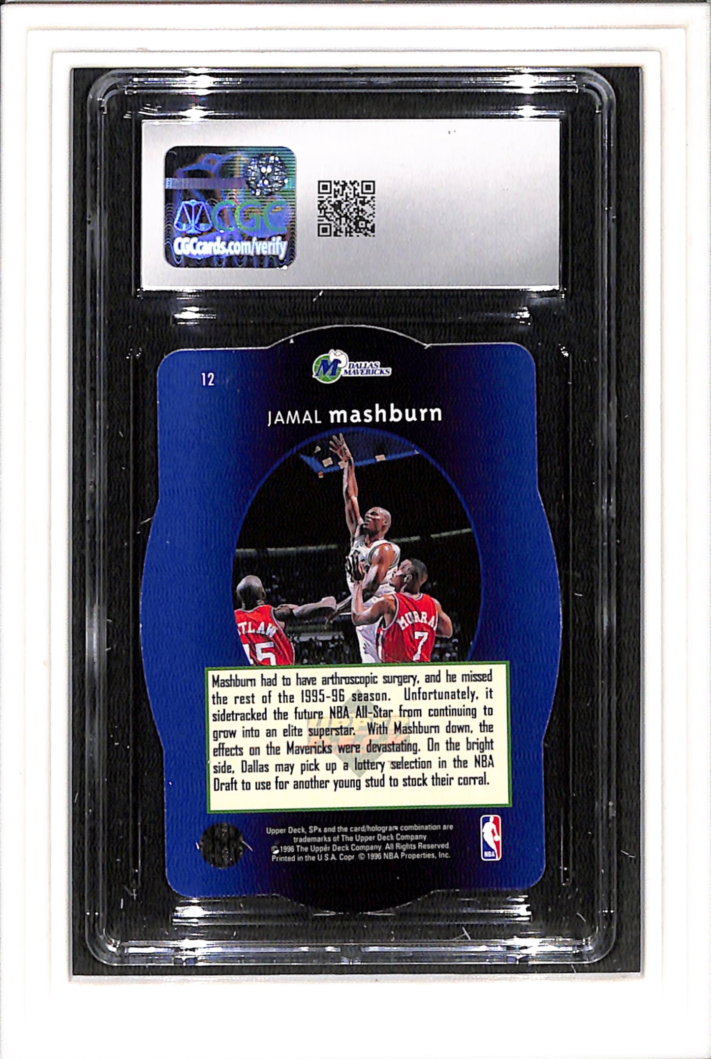 1995-96 Upper Deck SPX Gold 50 card Graded Set - Jordan
