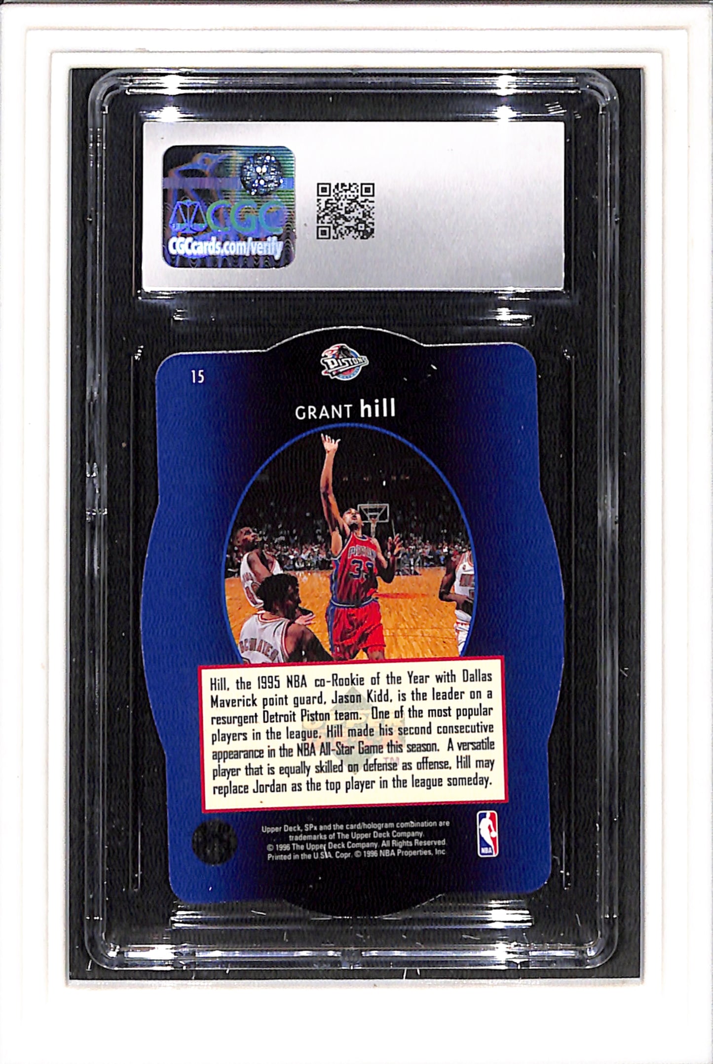 1995-96 Upper Deck SPX Gold 50 card Graded Set - Jordan