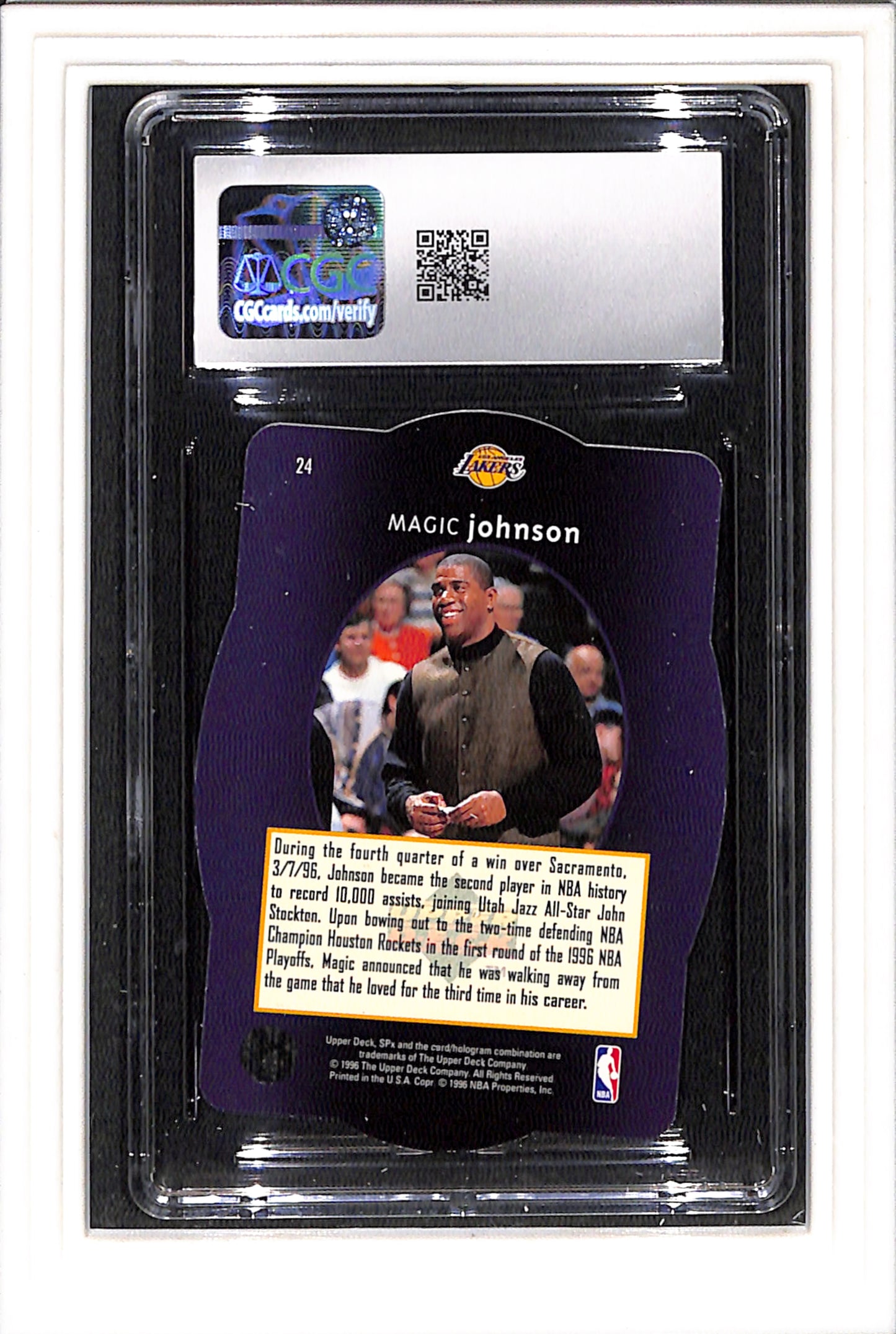 1995-96 Upper Deck SPX Gold 50 card Graded Set - Jordan