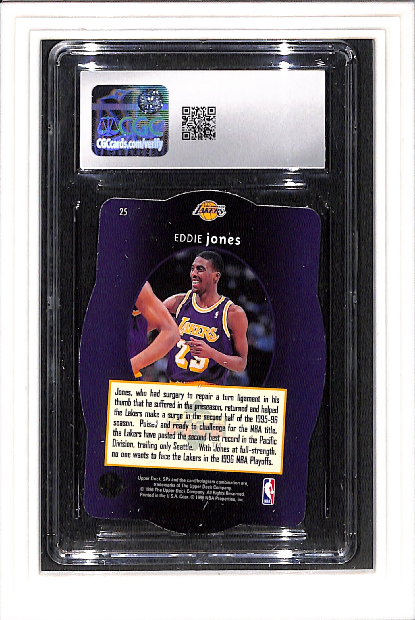 1995-96 Upper Deck SPX Gold 50 card Graded Set - Jordan