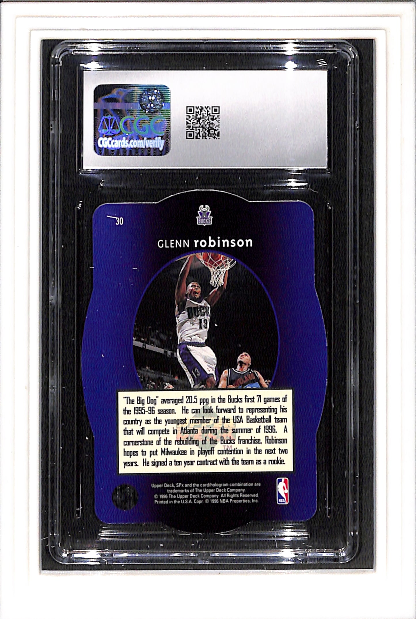 1995-96 Upper Deck SPX Gold 50 card Graded Set - Jordan