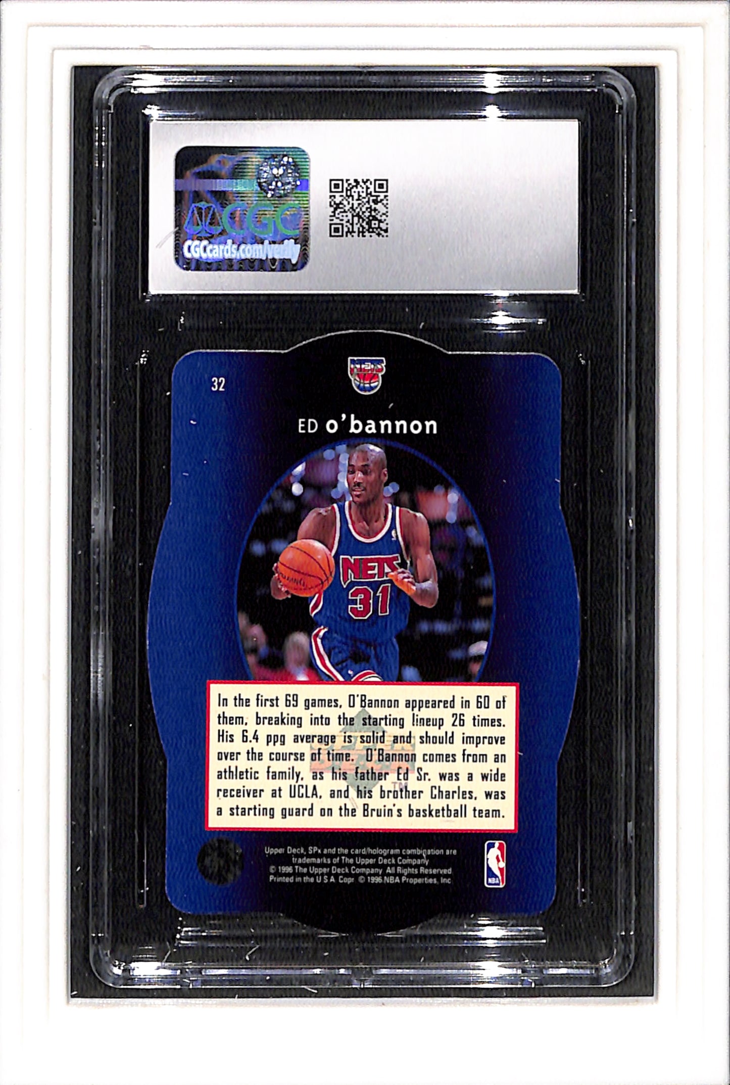 1995-96 Upper Deck SPX Gold 50 card Graded Set - Jordan