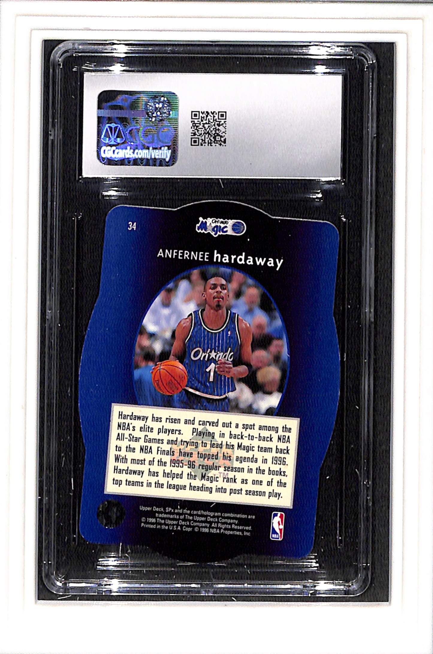 1995-96 Upper Deck SPX Gold 50 card Graded Set - Jordan