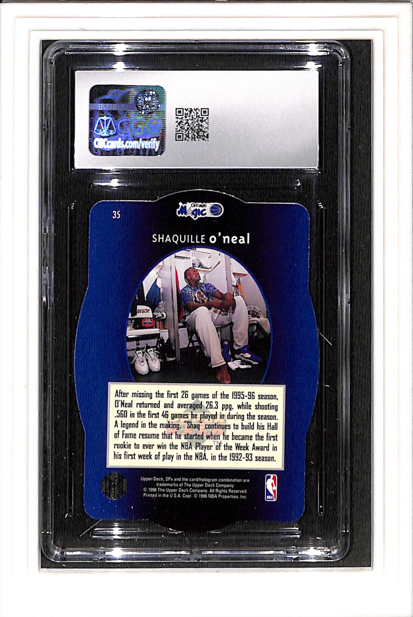 1995-96 Upper Deck SPX Gold 50 card Graded Set - Jordan