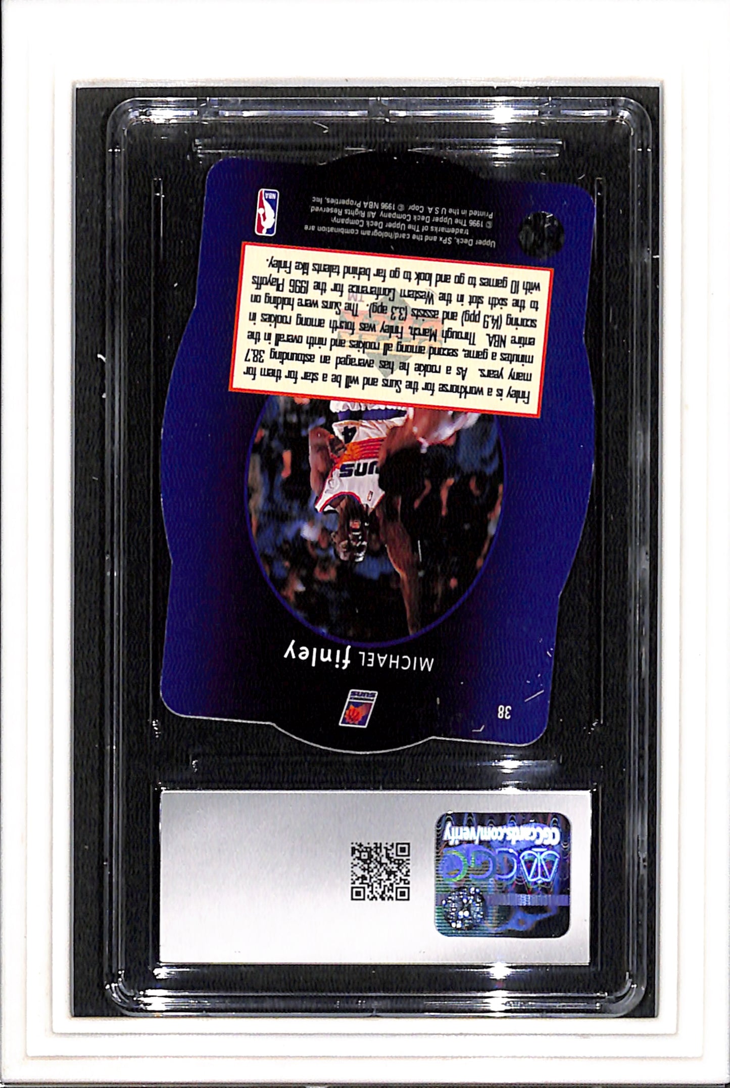 1995-96 Upper Deck SPX Gold 50 card Graded Set - Jordan