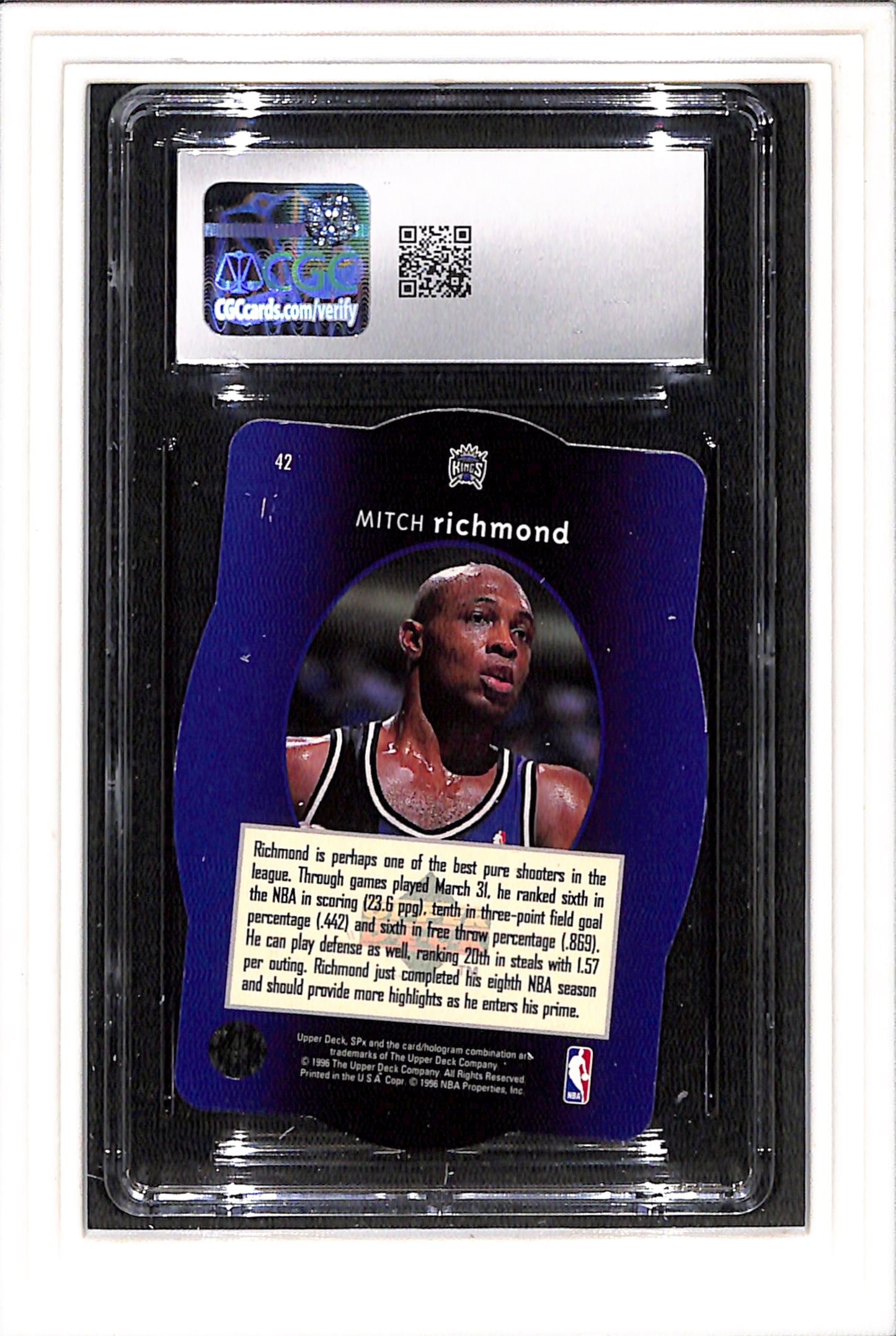 1995-96 Upper Deck SPX Gold 50 card Graded Set - Jordan