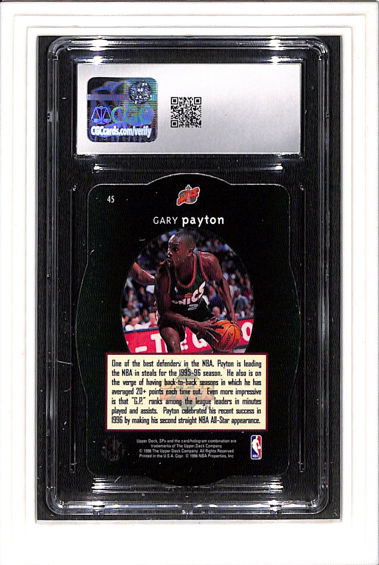 1995-96 Upper Deck SPX Gold 50 card Graded Set - Jordan